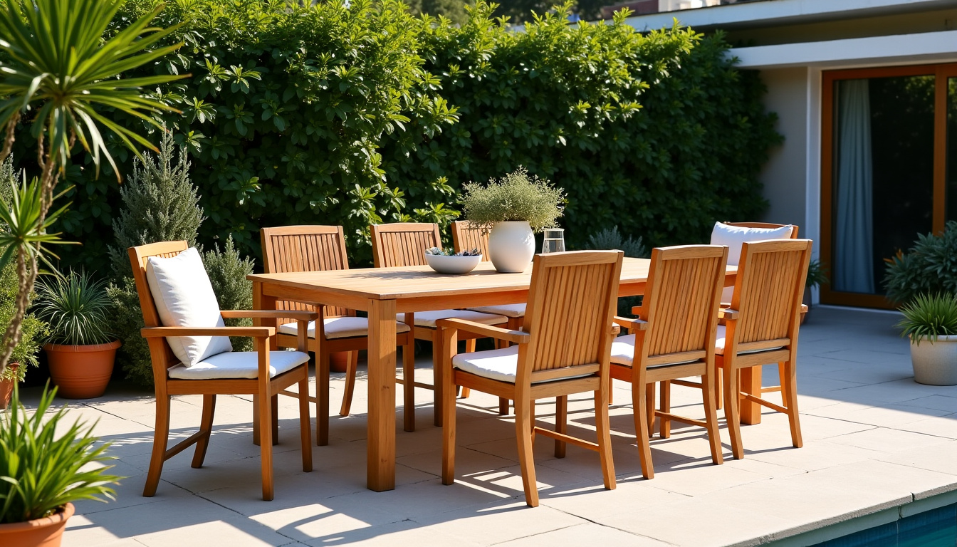 Ensemble salon de jardin composé d