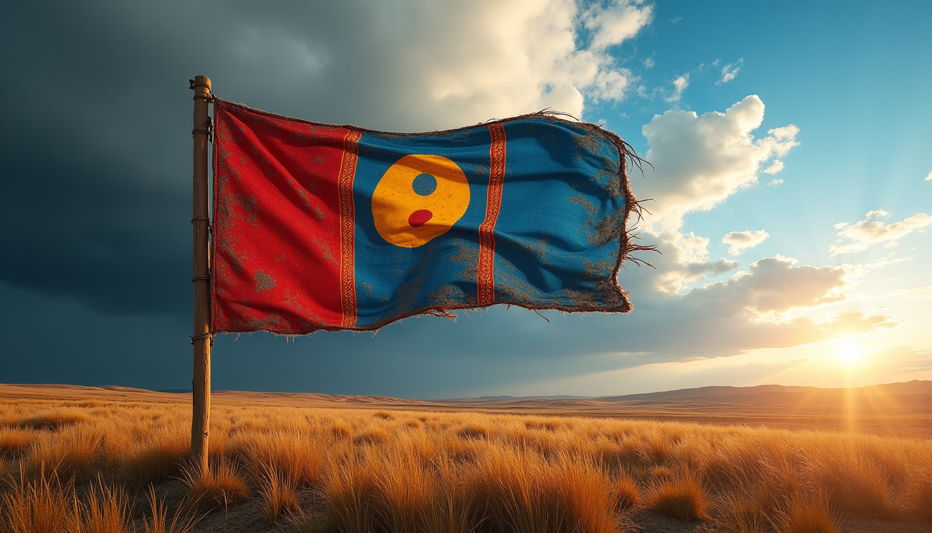 Évolution historique du drapeau mongol à travers les époques