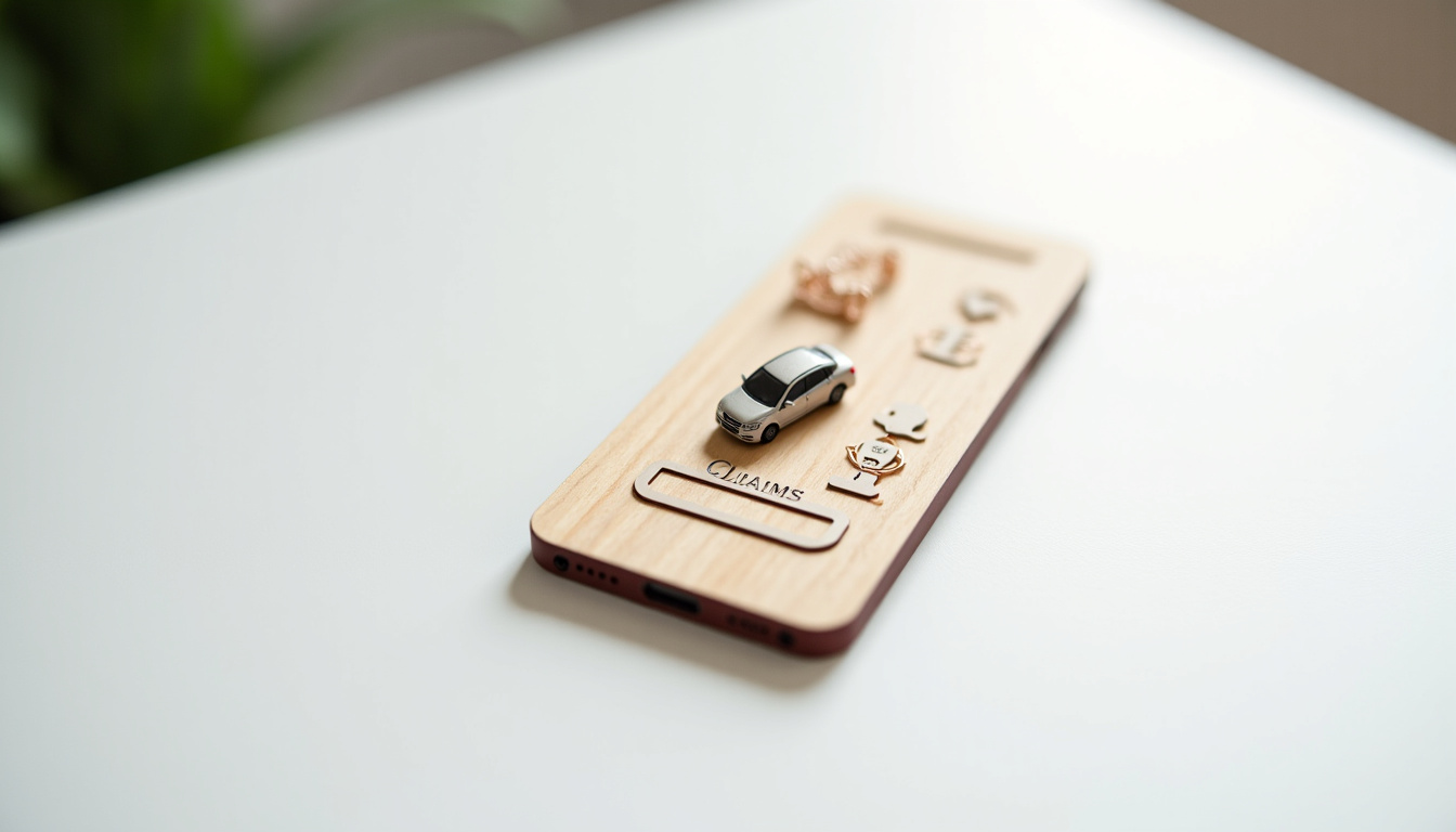 Interface mobile d’application e-primo avec déclaration de sinistre en cours