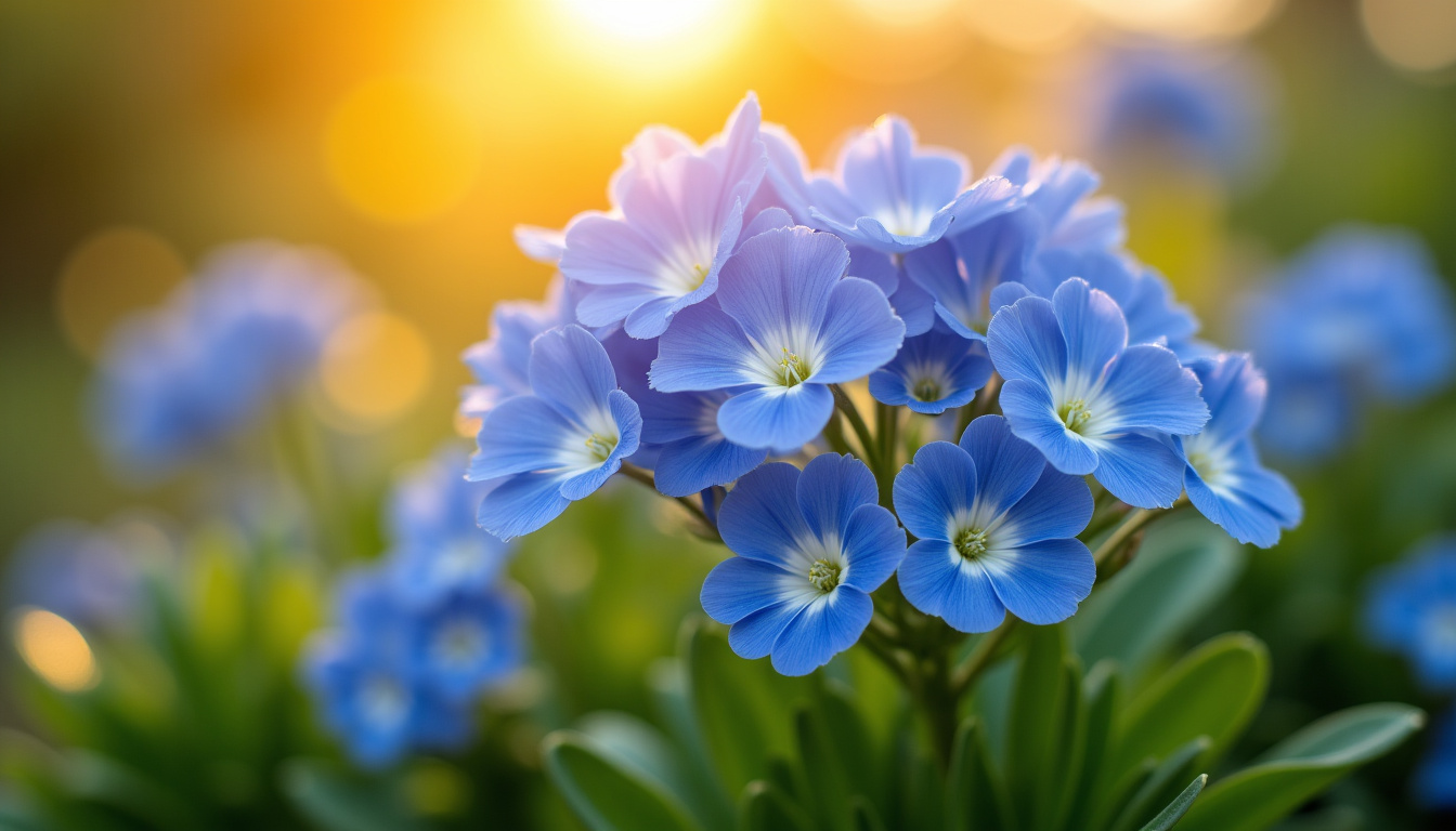 Agapanthes bleues et blanches en pleine floraison dans un massif ensoleillé