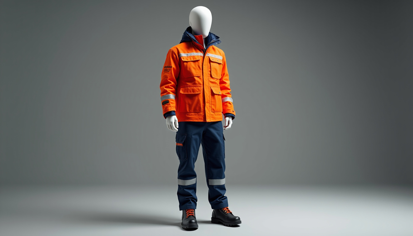 Collection de vêtements de travail Würth MODYF présentée sur un mannequin professionnel