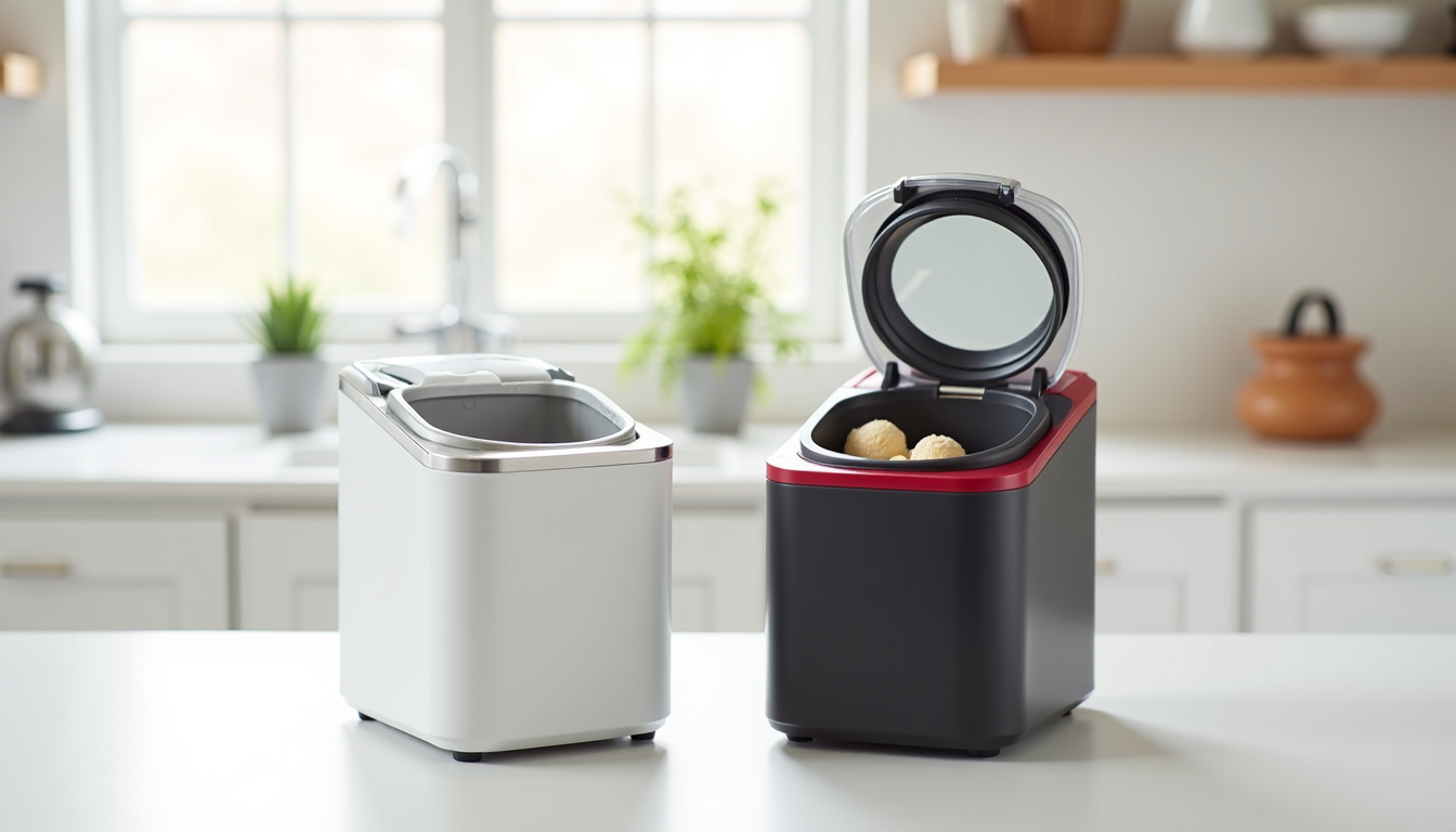 Comparaison visuelle des modèles Ninja Creami NC302EU et NC701POT